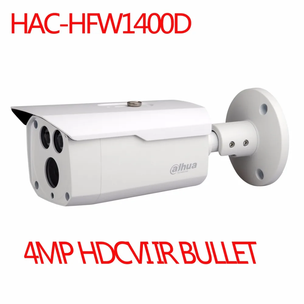 Dahua 4MP HDCVI Smart IR Bullet Camera nightvision 80m Weatherproof IP67 CCTV video surveillance Security WDR | Безопасность и