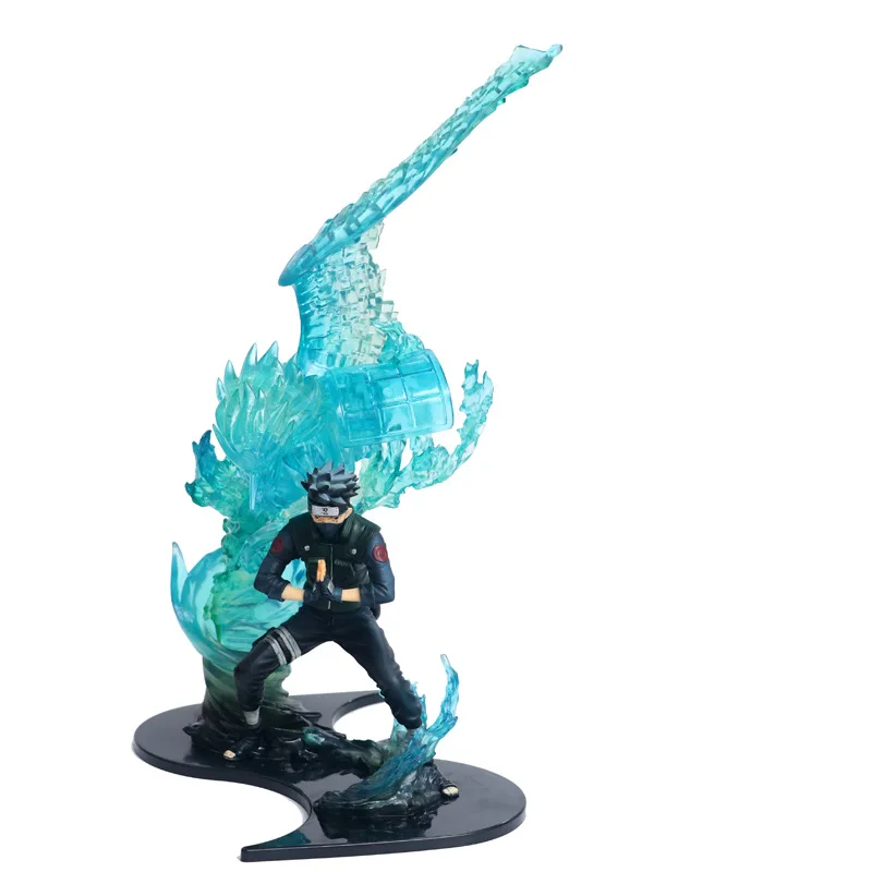 

Anime Naruto Figuarts Zero Naruto Shippuden Relation Hatake Kakashi PVC Action Figure Collectible Model Toys Doll Gift 35cm