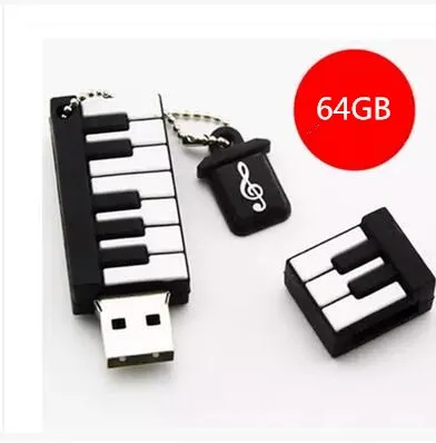 Отмечает usb flash drive 64 г фортепиано usb flash drive 32 г надписи usb flash drive 16 г скрипка логотип 8 г мультфильм U диск бесплатная доставка доставка