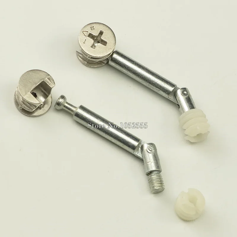 Buy 50Sets 3 in 1 Furniture Connecting Fittings Nut