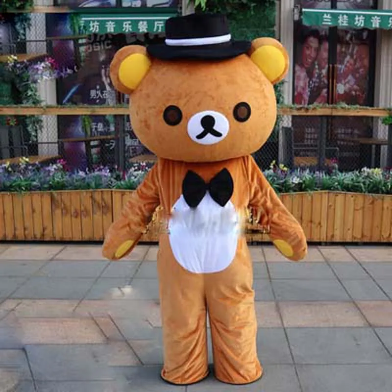 Японские талисманы Rilakkuma костюмы на Хэллоуин Рождество день рождения косплей