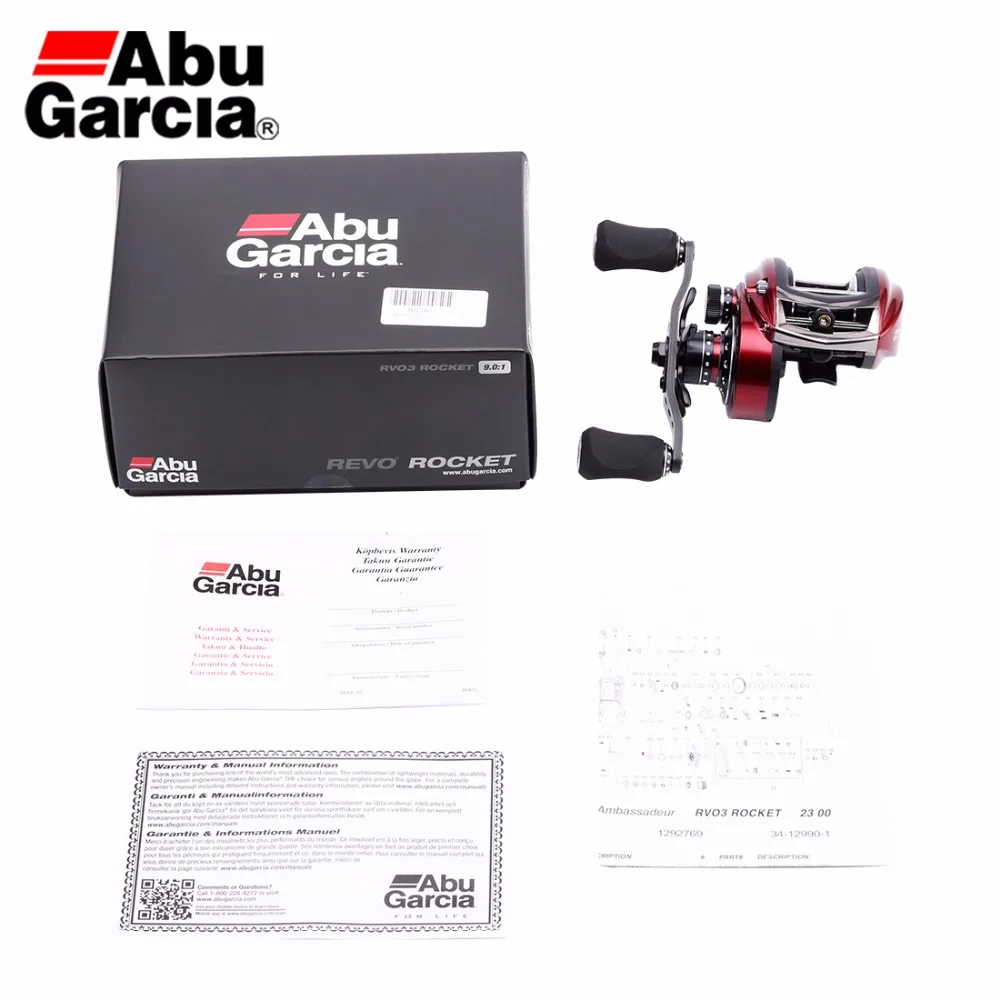 Катушка для спиннинга Abu Garcia REVO ROCKET III 10 + 1BB 9 0: 1 кг|fishing reel|brand fishing reeldrum reel |
