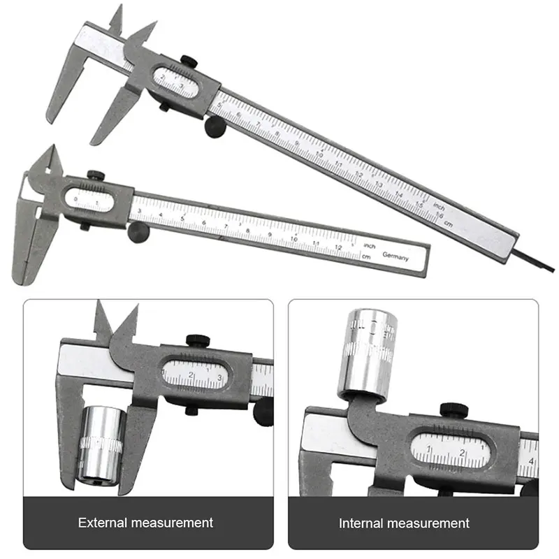 

2019 Scale Slide Gauge Practical Dial Metal Caliper for Tool Drop Shipping