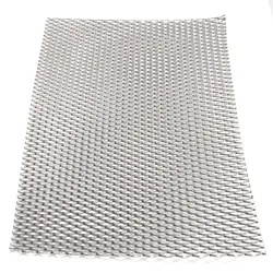 1 шт. mayitr Практические металла Титан сетки лист коррозионная термостойкость серебро перфорированные Расширенная пластина 200 мм * 300 мм * 0,5 мм