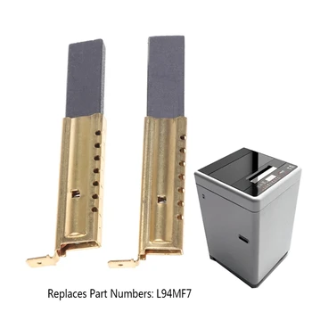 

1 Pair Useful Washing Machine Motor Carbon Insert Brushes L94MF7 For Whirlpool