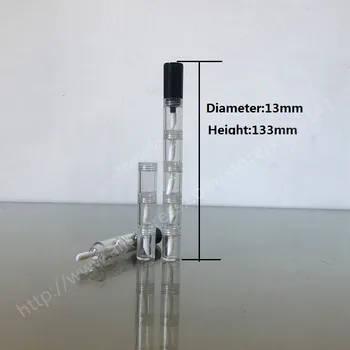 

Free shipping 30pcs 1.2ml Lip Glossy Tube Small Lip Bottle Mini Cosmetic Gloss Container Cosmetic packaging