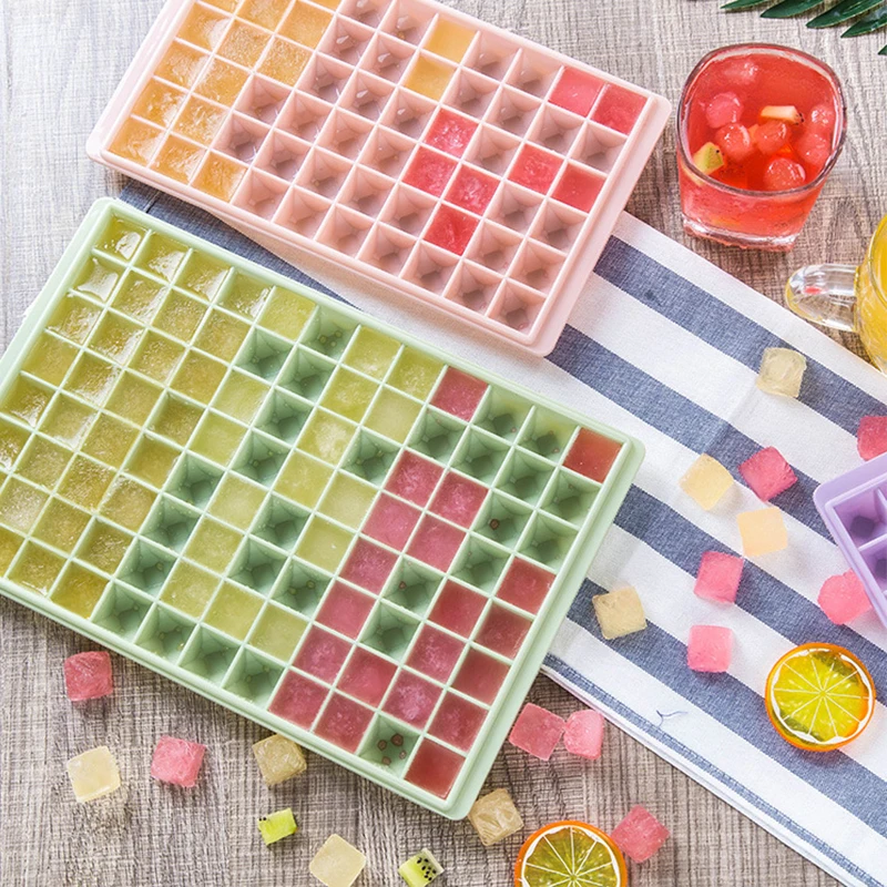 96 сеток кубики льда Силиконовые формы для мороженого DIY летние кухонные