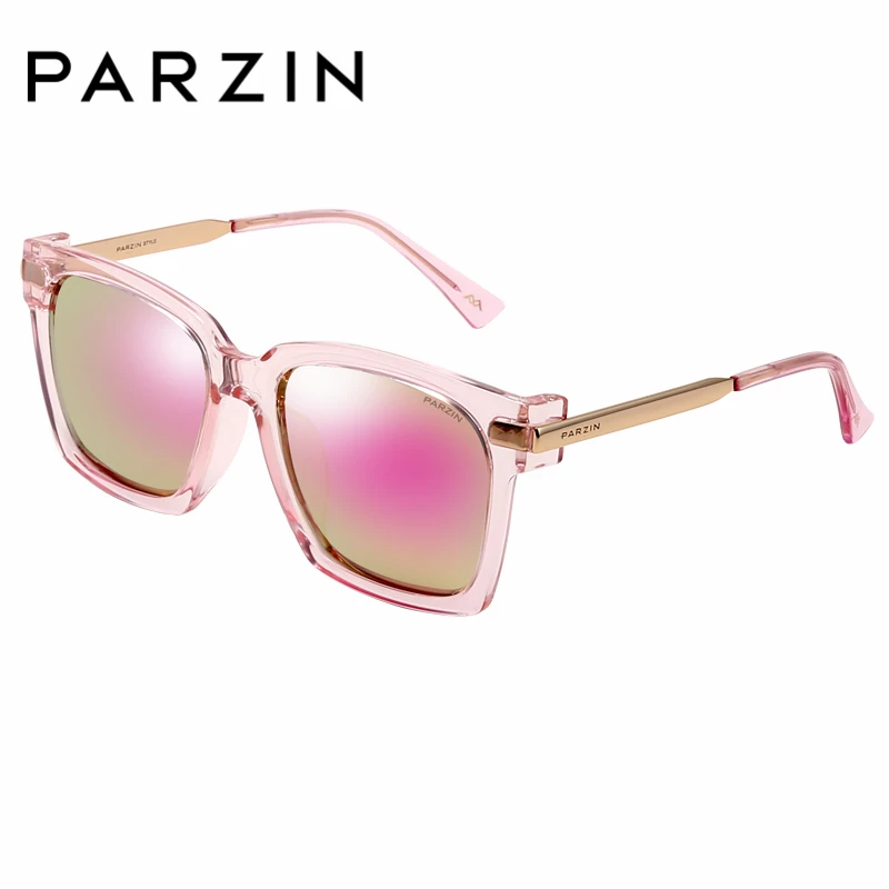 Frame black Silver Mode Box9673 Und Original Ice Rahmen black Quadratischen Großen Polarisierte Parzin Neue Winter Marke pink Sonnenbrille Mit Blue Frauen Fahren Männer Zx8RU