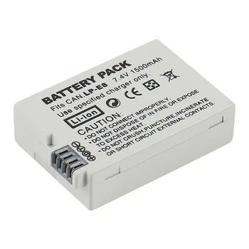 

1 PCS LP-E8 Quality Battery Pack Bateria LP-E8 Lp E8 For Canon 550D 600D 650D 700D X4 X5 X6i X7i T2i T3i T4i T5i DSLR Camera