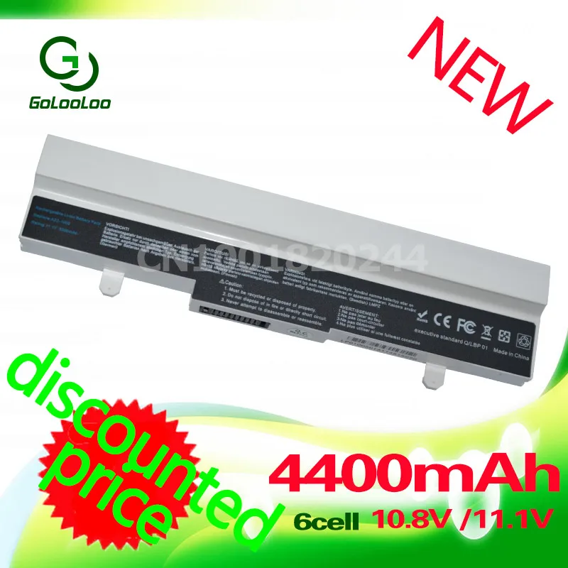 Golooloo Laptop battery for Asus Eee PC ML32-1005 1001HA 1001P 1005 1001PQ 1005H 1005HA 1005HAB 1005HR AL31-1005 AL32-1005 Golooloo Laptop battery for Asus Eee PC ML32-1005 1001HA 1001P 1005 1001PQ 1005H 1005HA 1005HAB 1005HR AL31-1005 AL32-1005