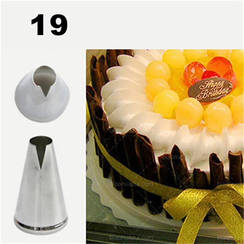 

VOGVIGO Big High Quality Icing Piping Cream Nozzles Tips Bakeware Pastry Tips Cupcake Baking Pastry Tools Dropshippinng
