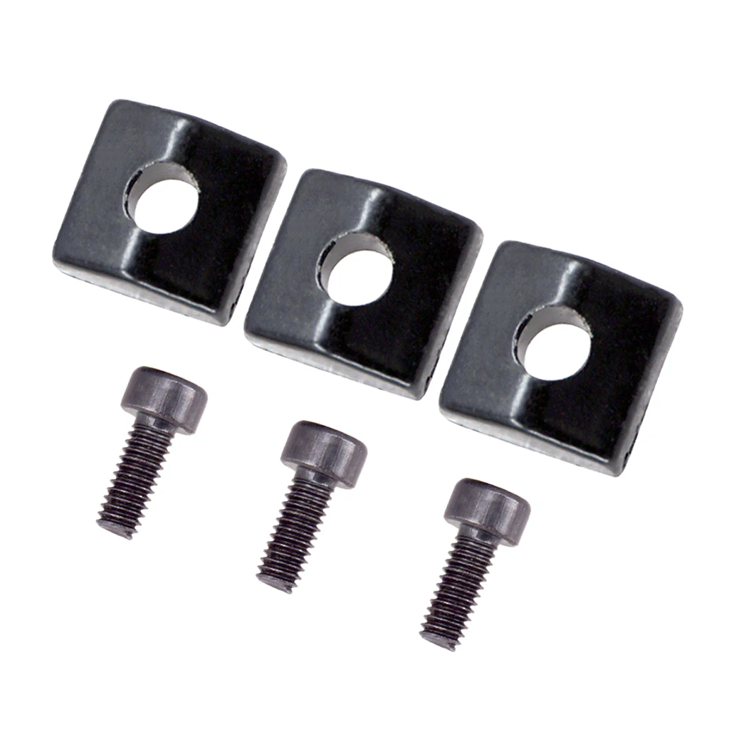 6pcs Electric Guitar Locking Nut Clamp&Screw for Tremolo Bridge Parts