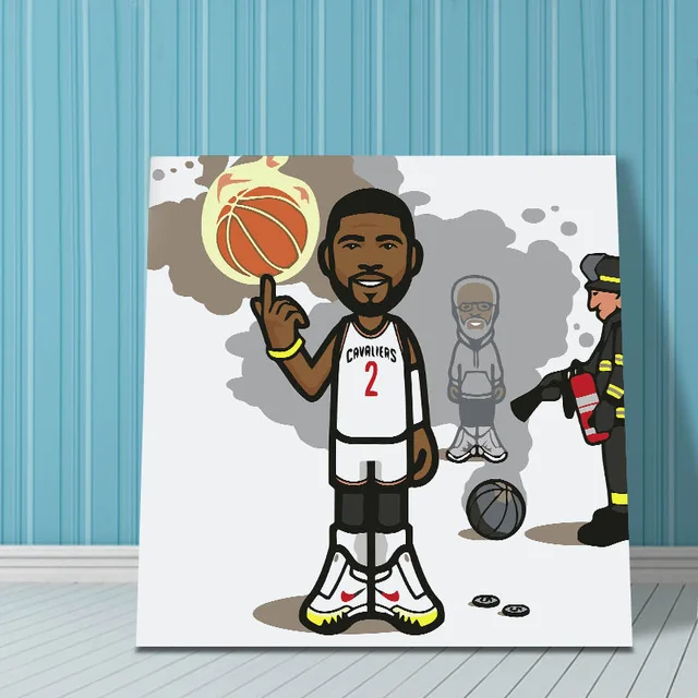 kyrie cartoon