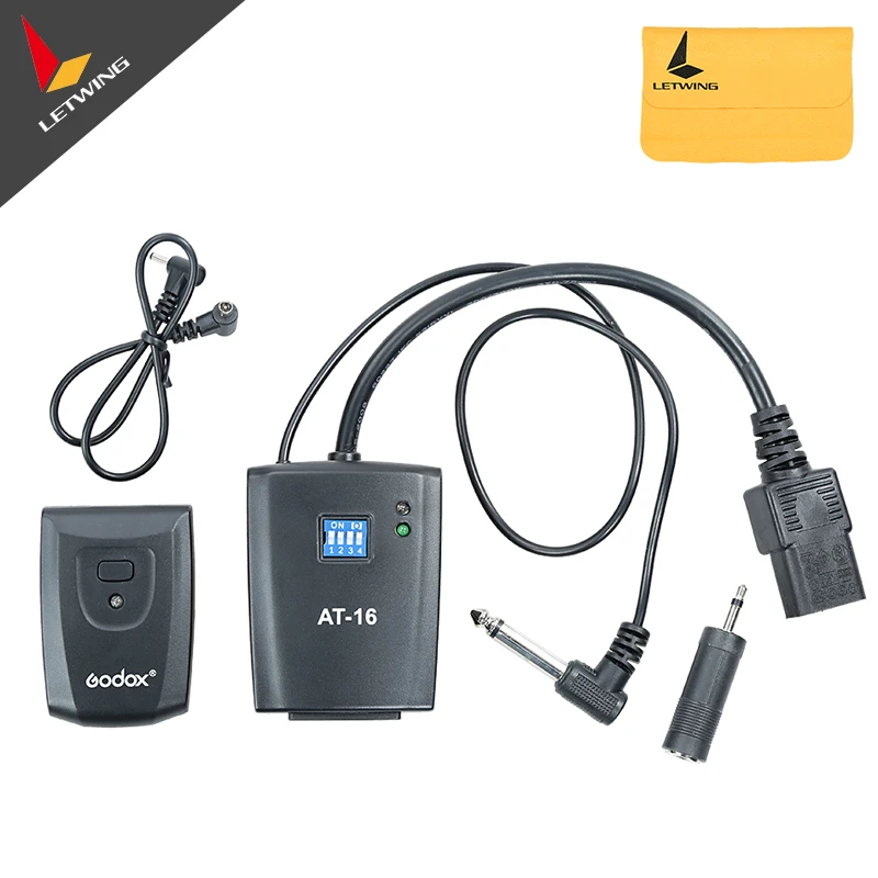GODOX AT 16 Channels Wireless Studio Flash Remote Shutter Release