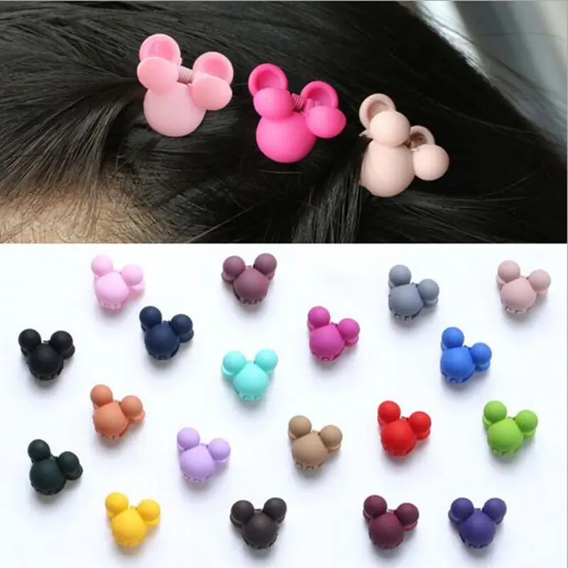 

20Pcs/Lot Mix Color Cute Rabbit Baby Girl Hair Clips Bunny Girls Hair Clip Accessories Hairpins Claws Kids Headbands Haarband