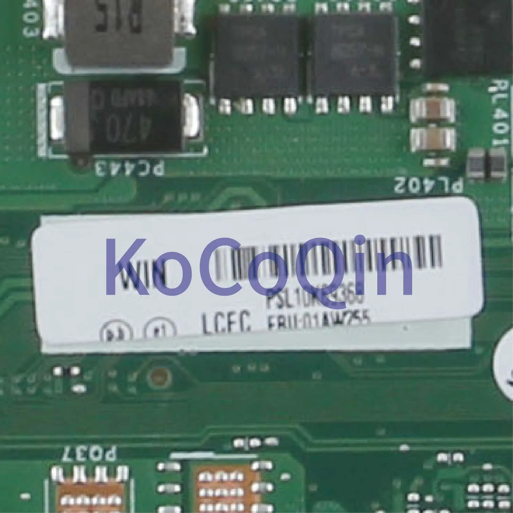 astounding  KoCoQin Laptop motherboard For LENOVO ThinkPad L460 I5-6300U Mainboard BL460 NM-A651 01AW255 SR2F0