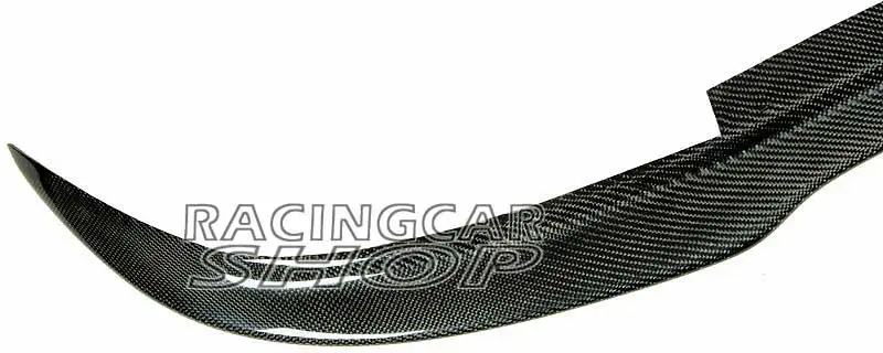 REAL CARBON FIBER Front Lip Spoiler For Mercedes Benz W204 C63 AMG Bumper 2011-2014
