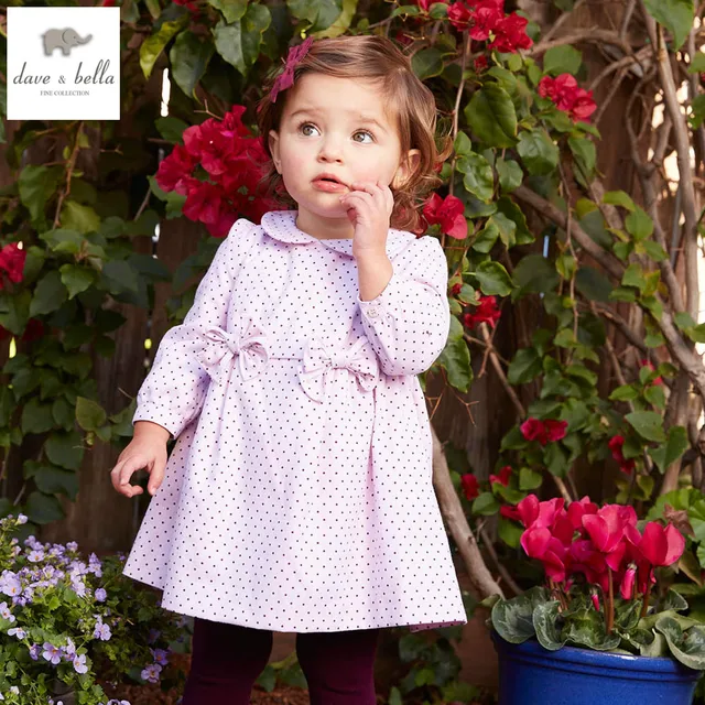 Db4006 Davebella Spring Baby Girl Vintage Style Princess Dress Baby