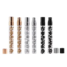 100 шт./лот 5 мл печати Parfum дорожная бутылка с распылителем для духов Портативный пустые косметические контейнеры с алюминиевой Спрей