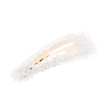 1 шт Стразы бусины заколки для волос Модные полые заколки для волос шпильки для женщин девочек(белый