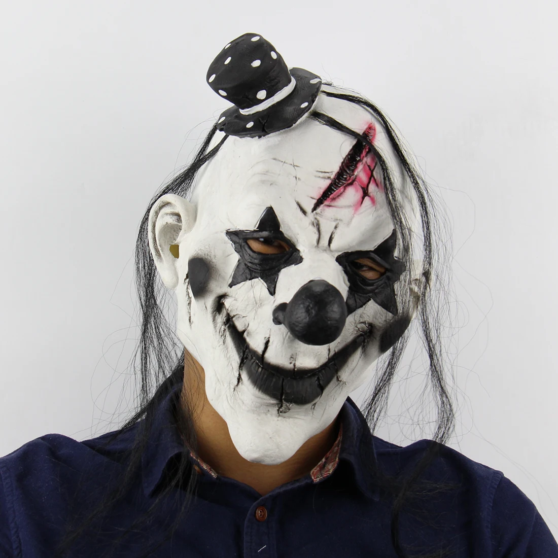 

Halloween Mask Game Horror Masker Funny Masque Terror Props Full Face Breathable Mascara Clown Cosplay Party Masks Scary Clown