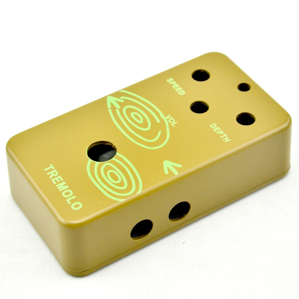 Педаль эффектов Tremolo DIY все комплекты с переключателем 3PDT и Hammond 1590B TR 1 True Bypass