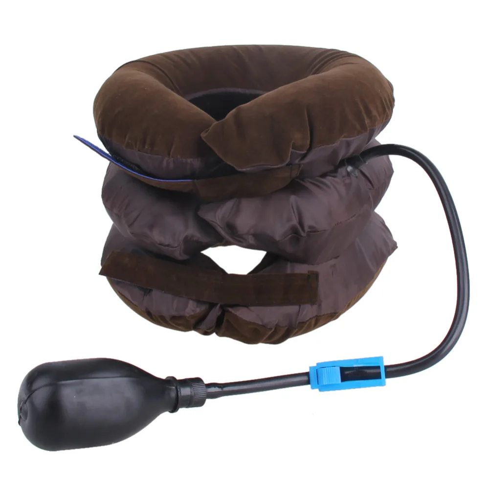Воздушный шейный мягкий шейный бандаж устройство головная боль в спине плечо боль шейки тяги устройство удобное Расслабление шеи