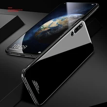 Tempered Glass Case for Huawei Honor Magic 2 Hard Back Cover Magic2 Soft TPU Silicone Bumper On For Huawei Honor Magic 2 Case 
