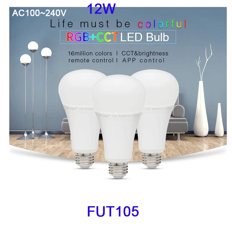 Miboxer 4W 5W 6W 8W 9W 12W E14 GU10 MR16 E27 RGB CCT Светодиодная лампа прожектор FUT103/FUT104/FUT013/FUT014/FUT015/FUT012/FUT105