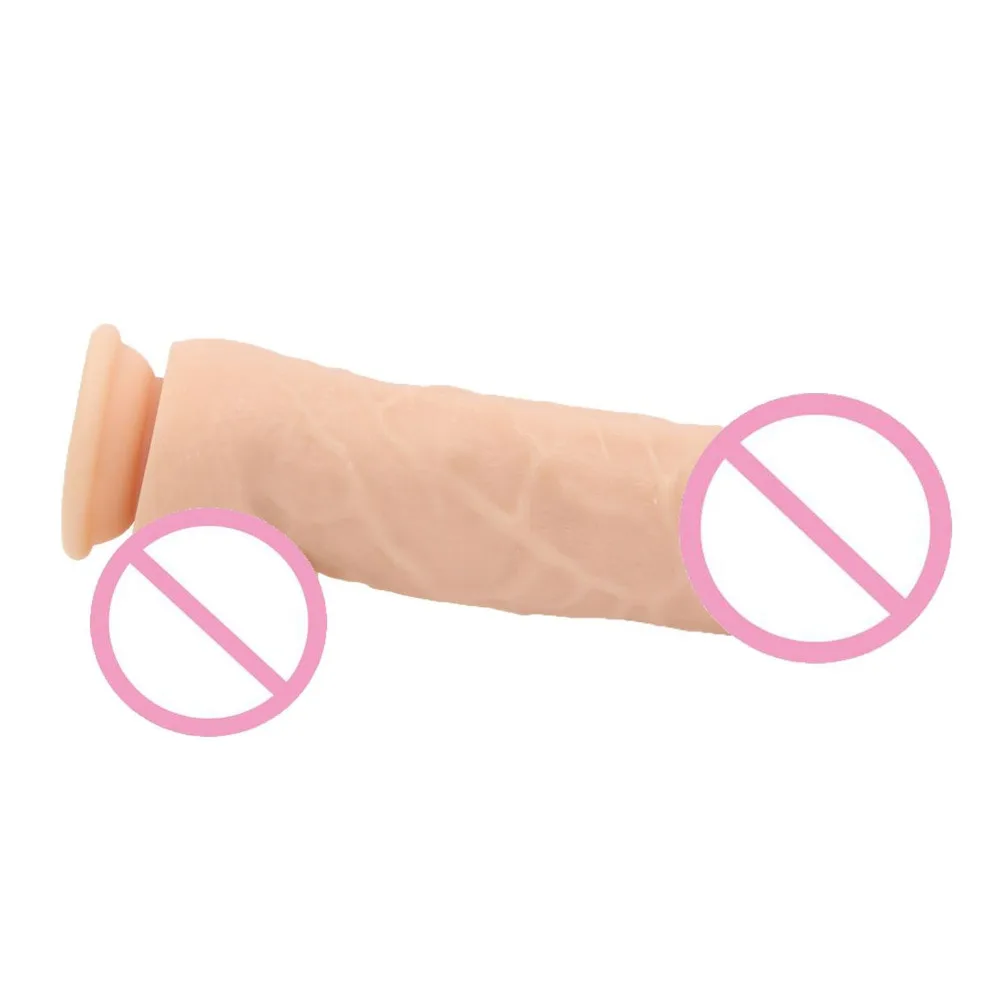 Adult Sex Products 9 inch Realistic Huge Dildo Big Strong Sucker Penis Silicone Cock Dick Erotic Sex Toys For Woman Sex Shop