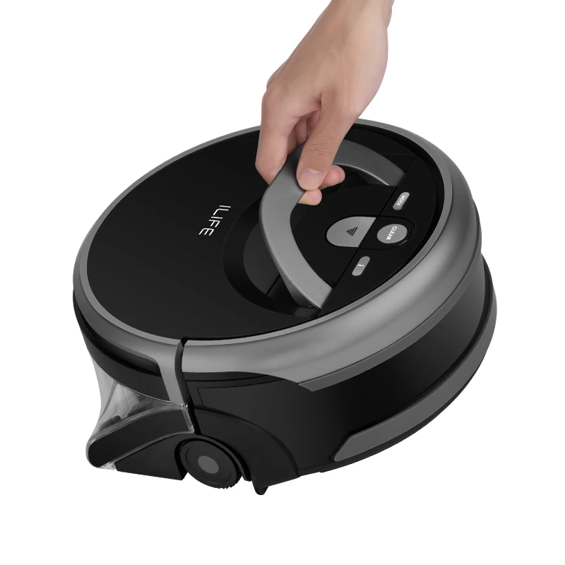 ILIFE New W400 Floor Washing Robot Voice Assistance Navigation Large Water Tank Kitchen Cleaning Planned Cleaning Route