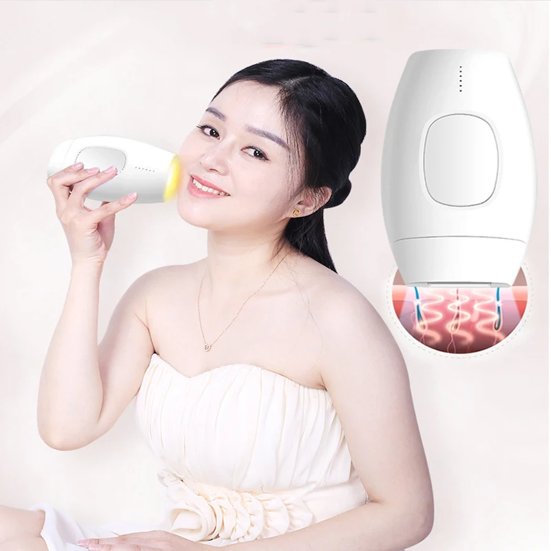 

600000 Flash Professional Permanent Epilator Laser Hair Removal Electric Photo Women Painless Threading Hair Remover Machine