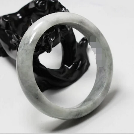 

2370 Natural Green Jadeite Jade Gems Bracelet Bangle