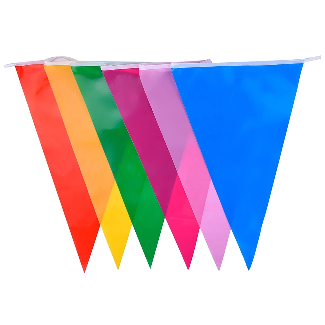 Разноцветный флаг из полиэстера баннер Двусторонняя в помещении/на открытом воздухе вечерние украшения 9 м