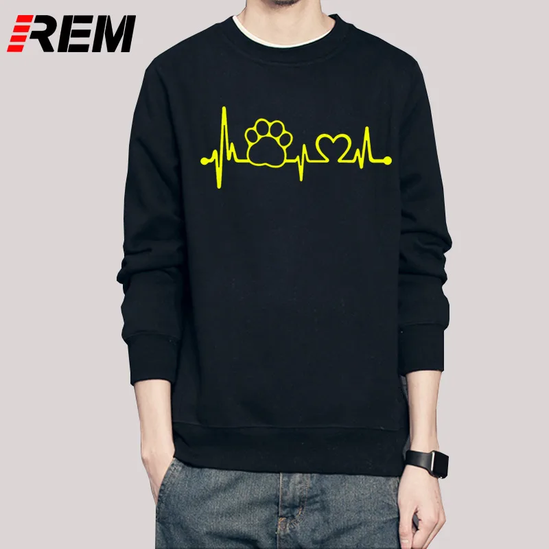 Heartbeat dog hoodie Clearance