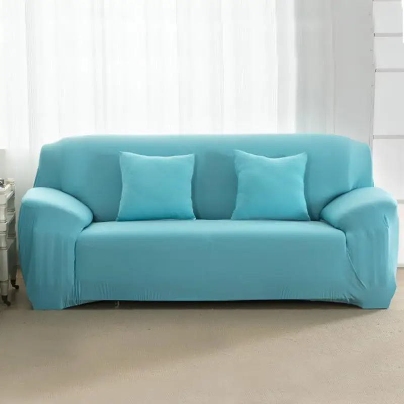 Solid Sofa Cover Elastic Stretchable Slipcovers Cushion Couch Stretchable Slipcovers Sofa Cushion