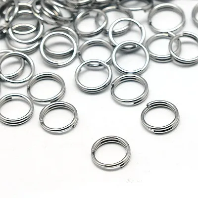 

Jewelry Findings Original Color Double Loops Stainless Steel Jump Rings, 5x1.2mm