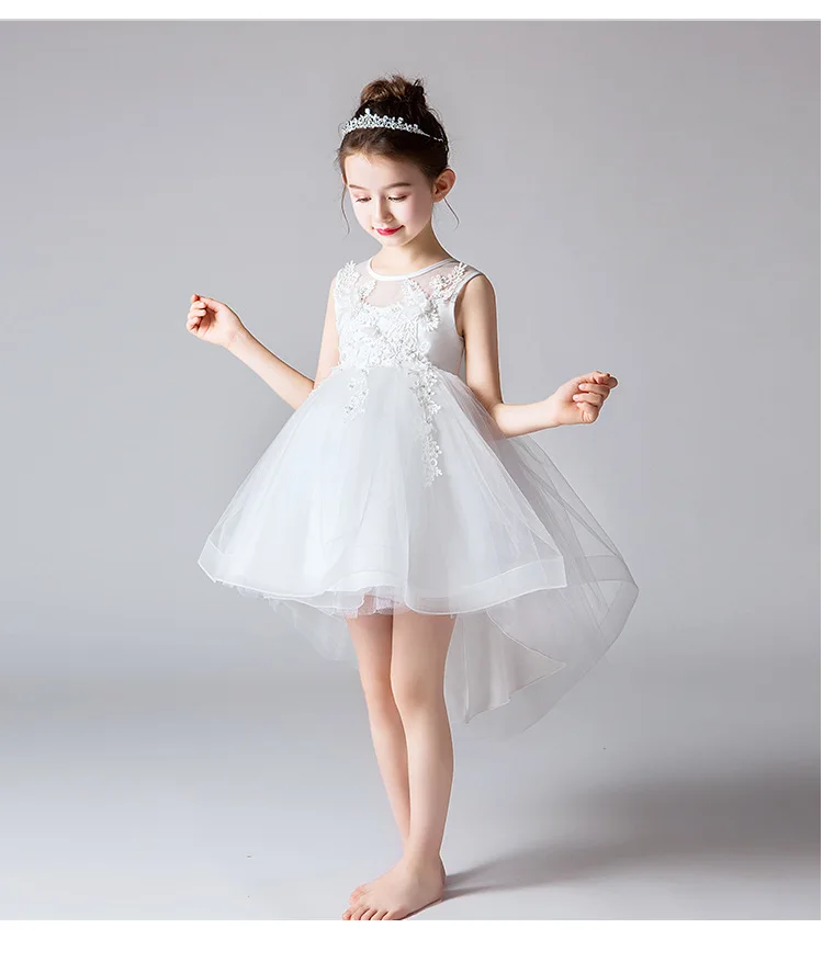 trailing princess dress Girls_10