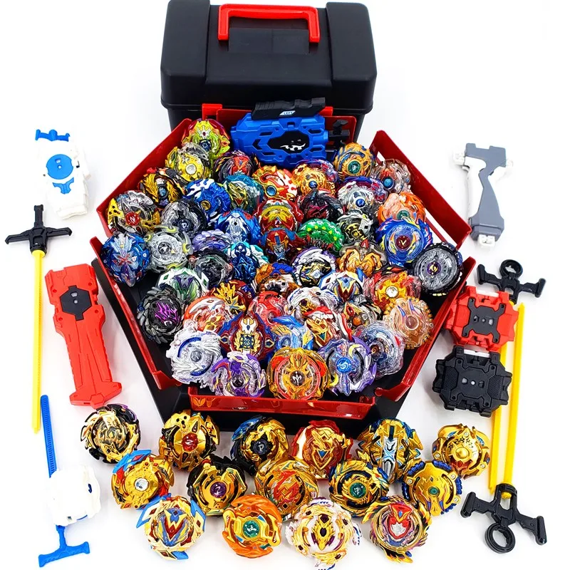 

New suit Beyblade Burst Toys B-127 B-117 B-115 B-113 bables Bayblade Toupie Metal Fusion God Spinning Top Bey Blade Blades Toy