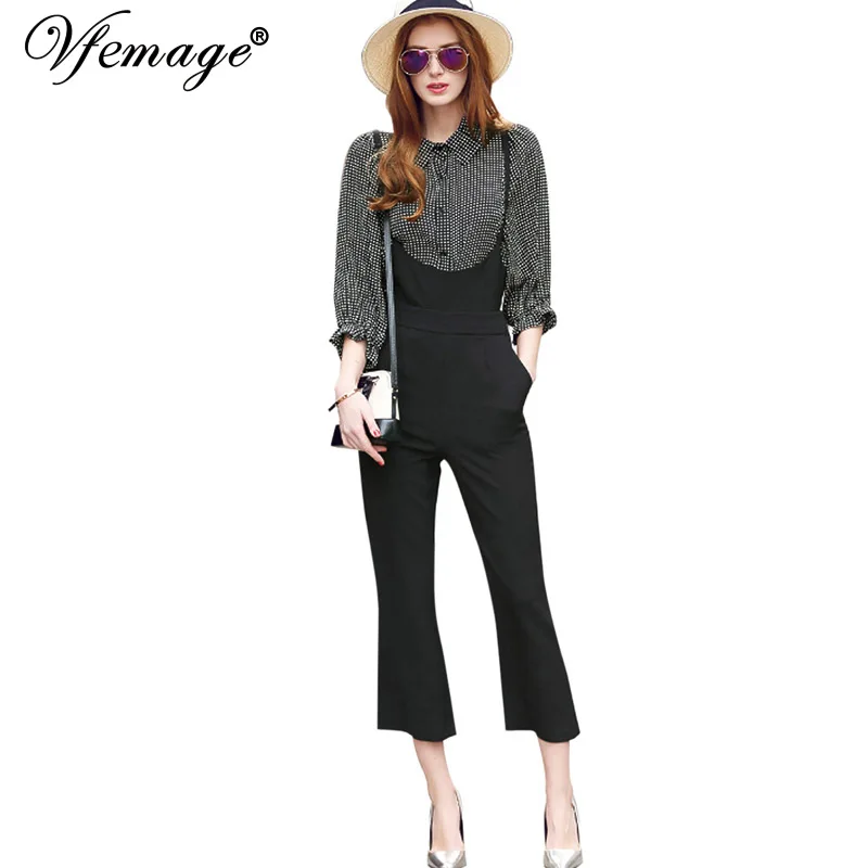 Vfemage Womens Summer Elegant Cool Pocket Casual Wear To Work Office