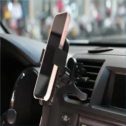 Универсальный автомобильный держатель телефона клип мобильный телефон кронштейн с в салоне автомобиля Подставка для смартфонов для Skoda