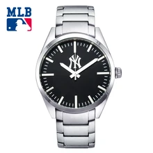 MLB NY business satinless steel men watch fashion casual watches sport outdoor quartz men’watch waterproof watch clock SD003