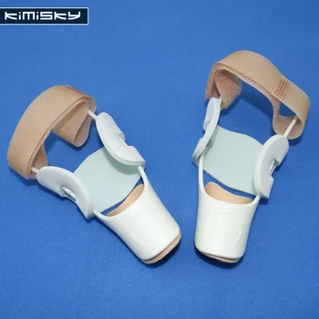 

2Pcs Brown Bunion Device Hallux Valgus Orthopedic Braces Toe Correction Foot Care Care Corrector Thumb Goodnight bunion Big Bone