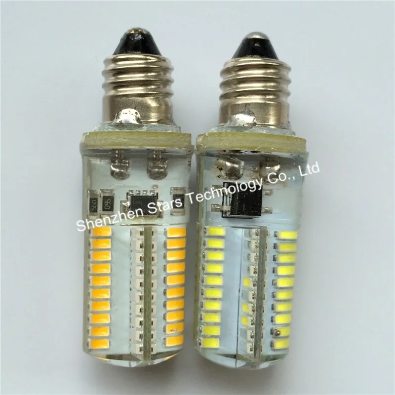 G4 G8 G9 E11 E12 SMD3014 80led 7 W AC110V AC220V светодиодные лампы украшения люстра кристалл матовый кукурузной формы огни 10 шт./лот