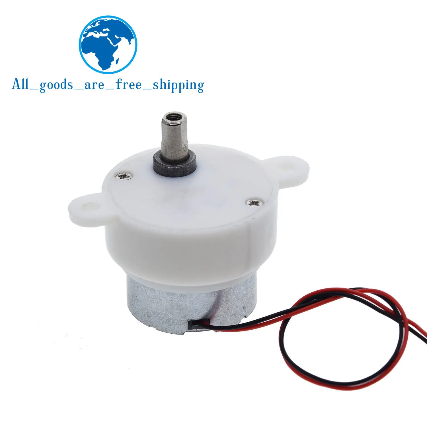 

DC 12V Electric Brushless DC Motor High Torque Gear Motor Geared Box S30K Reduction Motor 14RPM 2 Wires for Electronic Toys Fan