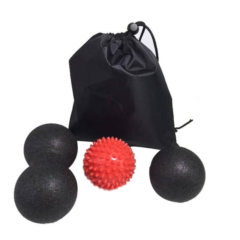 

Peanut Massage Ball Set Trigger Point Relief Muscle Pain Stress Therapy Muscle Relex Gym Fitness Crossfit Body Pilates Yoga Ball