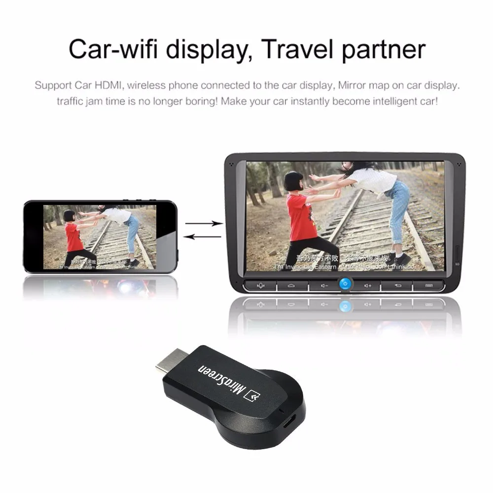 128 М MiraScreen OTA tv Stick Беспроводной Wi-Fi дисплей HD ключ приемник Miracast для Android Apple iPhone tv PK Google Chromecast