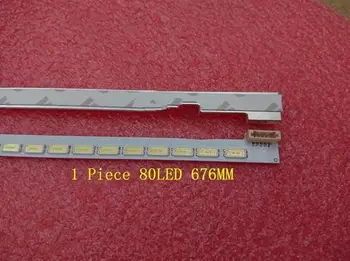 

1 piece 55"LED backlight bar LJ64-03479A SLED 2012SGS55 7030L 80 REV 1.0 80 LEDs 676MM 2012SG555