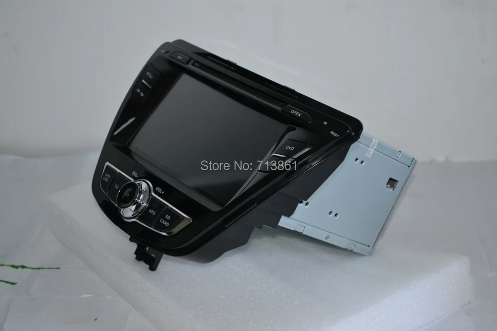Excellent 7" 2 din Android for HYUNDAI ELANTRA 2014 car dvd ANDROID 7.1,gps navigation 4G,Wifi,BT,quad core,1024 x 600,support dvr,obd2 7