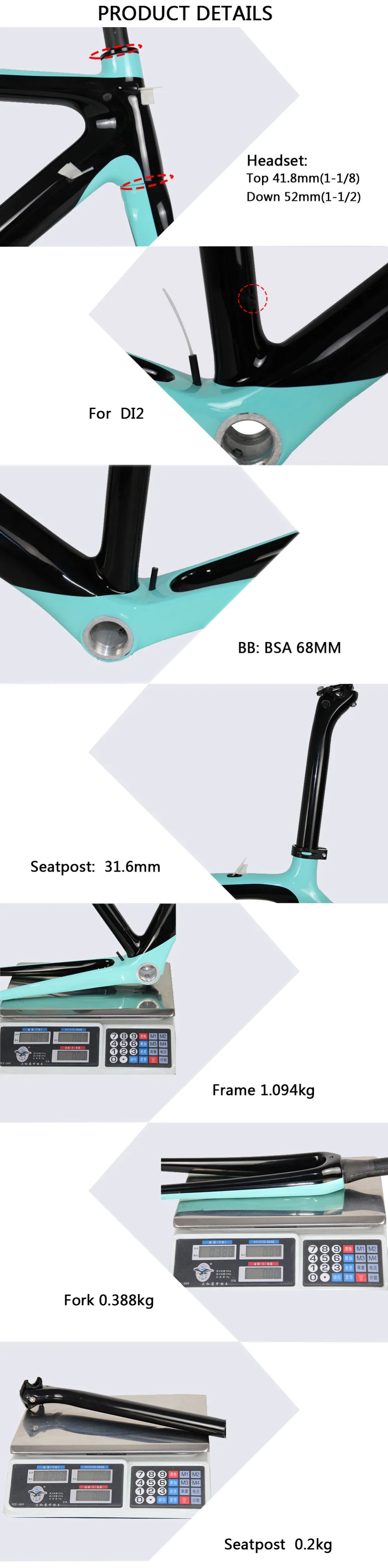Spcycle новая модель дороги углерода велосипеда Di2 и механические гоночный велосипед фреймов BSA Размеры 50/53/ 55 см 9 Цвета доступны
